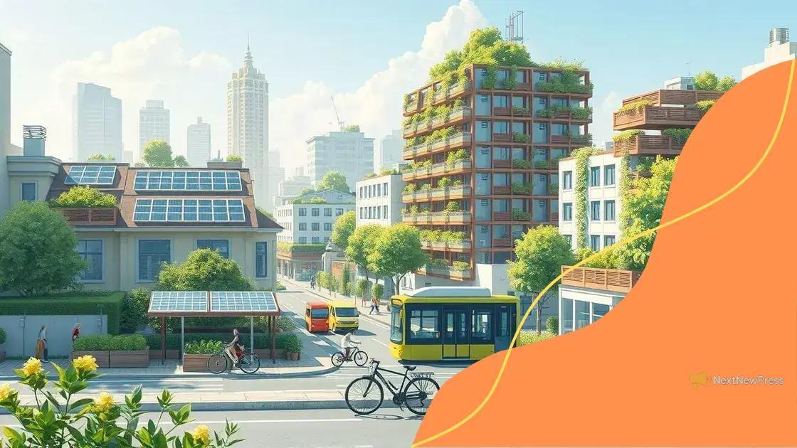 The role of sustainability in future cities