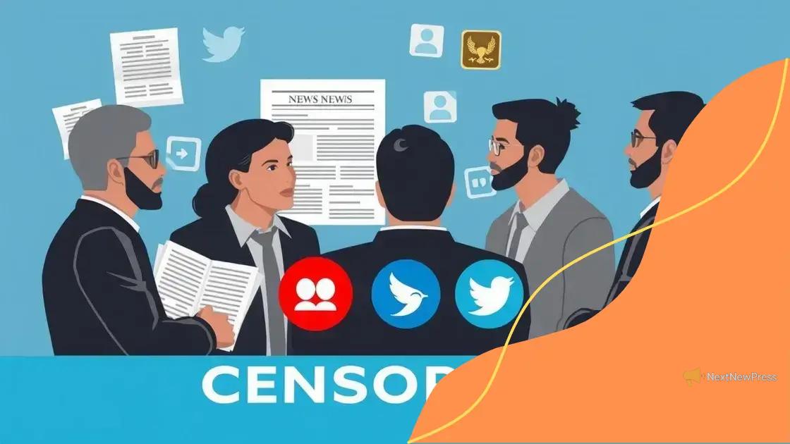 Case studies of recent censorship incidents