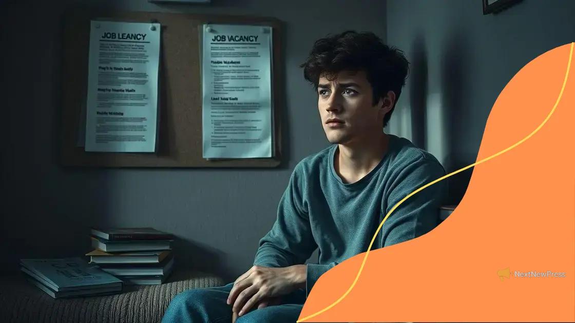 Impact of unemployment on youth mental health