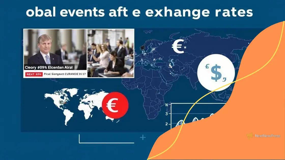 How global events affect exchange rates