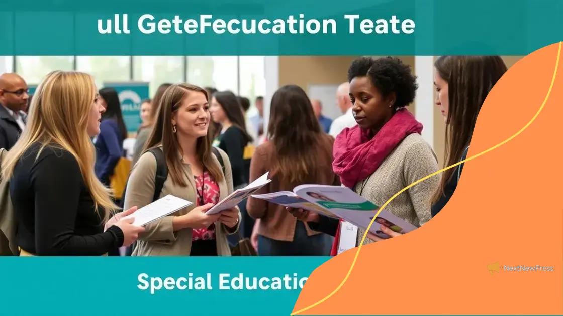 Strategies for recruiting special education teachers