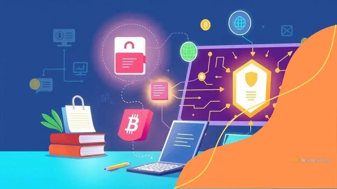 How blockchain enhances security in education